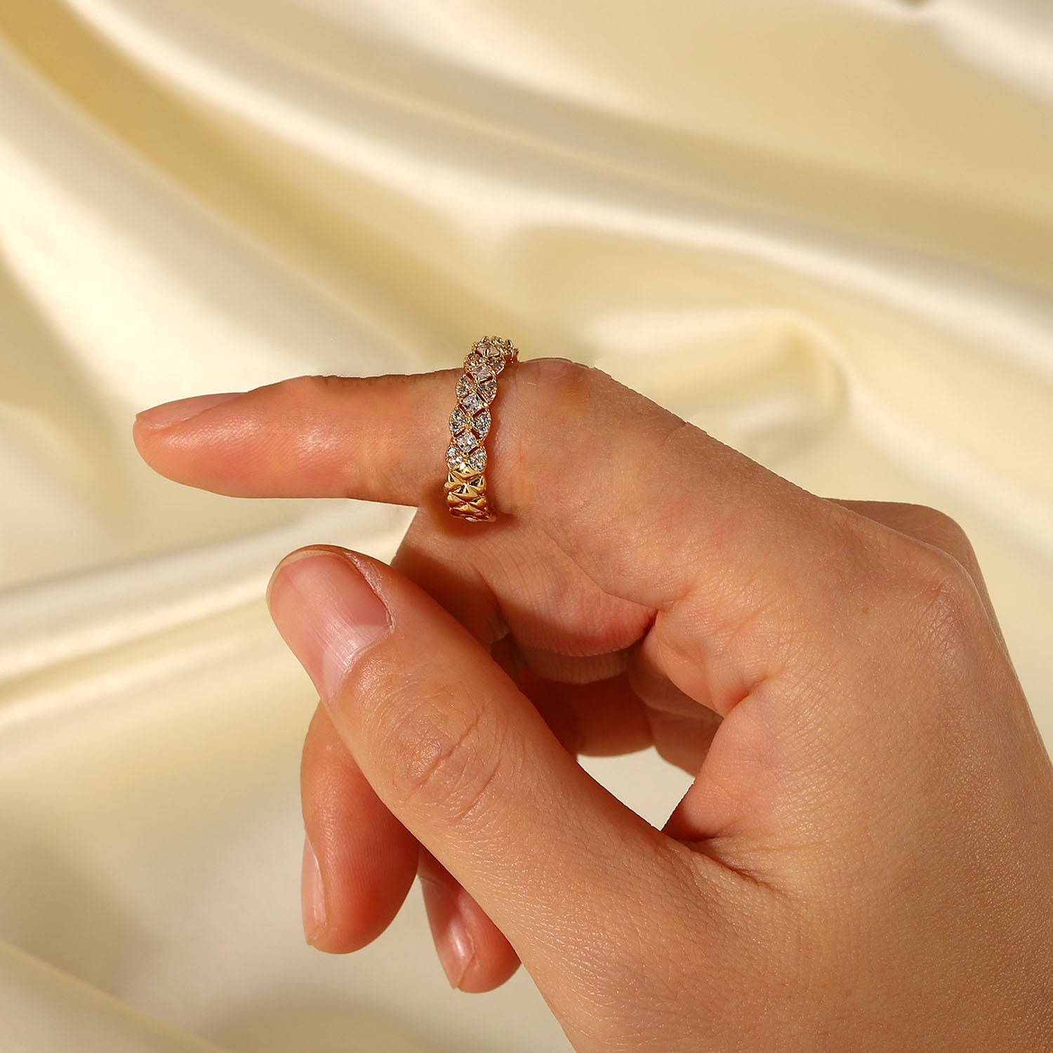 Camille Regal Gold Ring