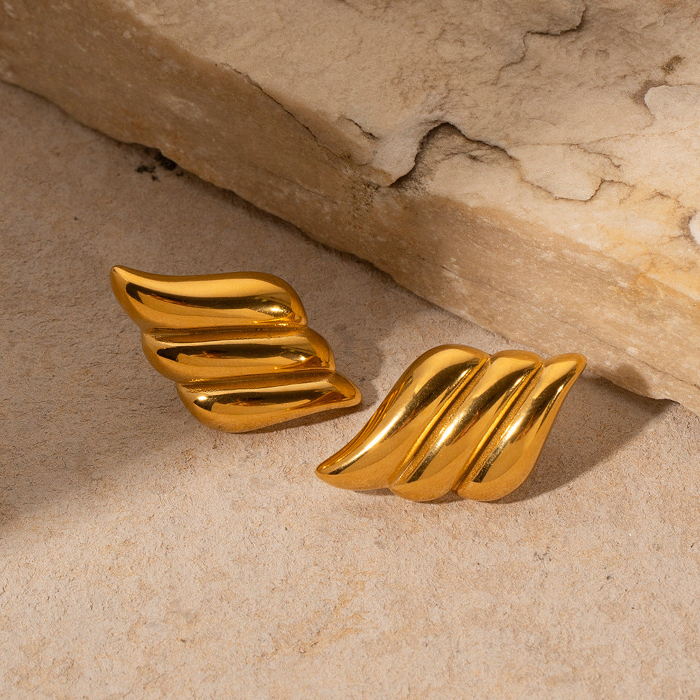 Radiant Gold Hoop Earrings