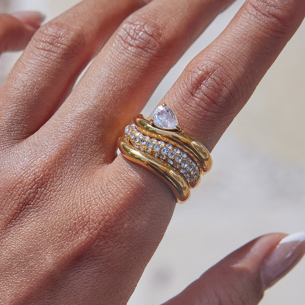 Noemi Stackable Ring Collection