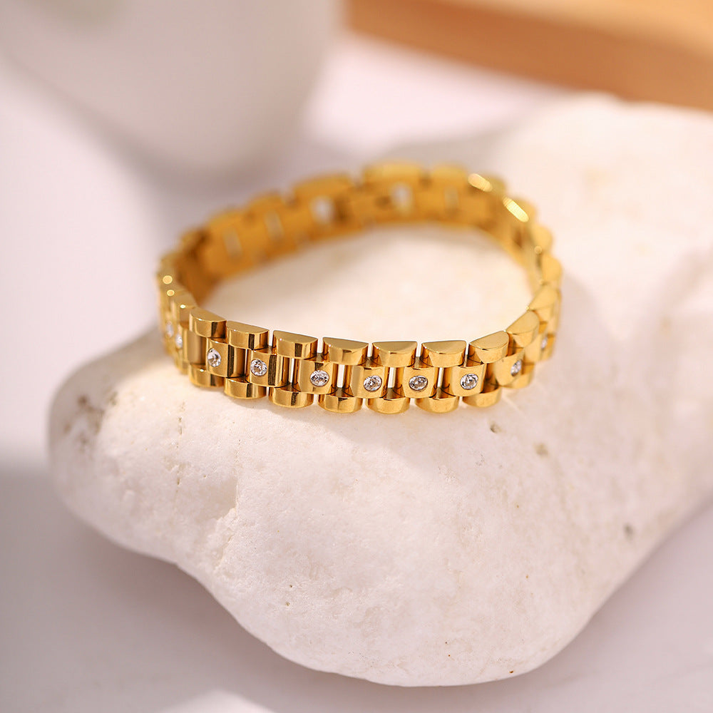 Gladia Gold Diamond Bracelet