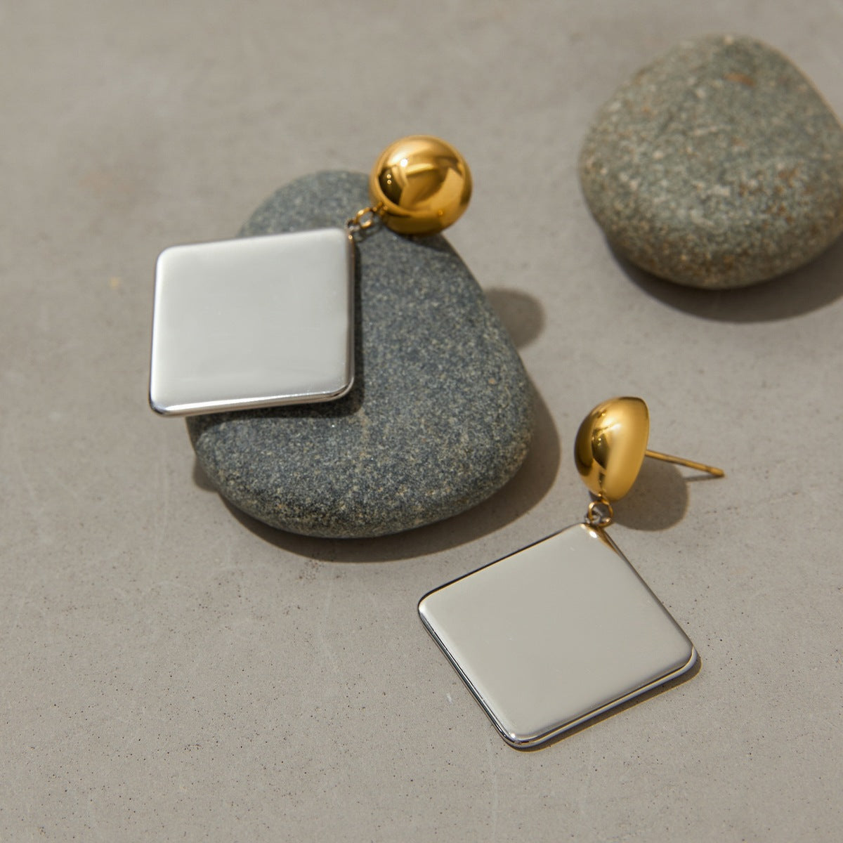 Oceanic Shell Drop Earrings