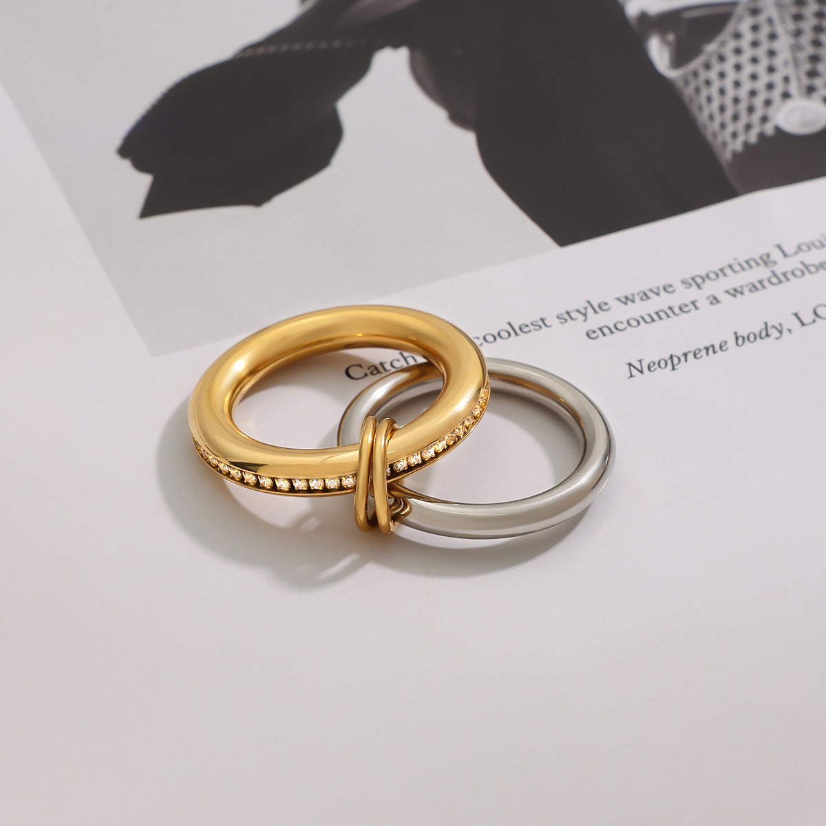 Harmony Duo Ring Set