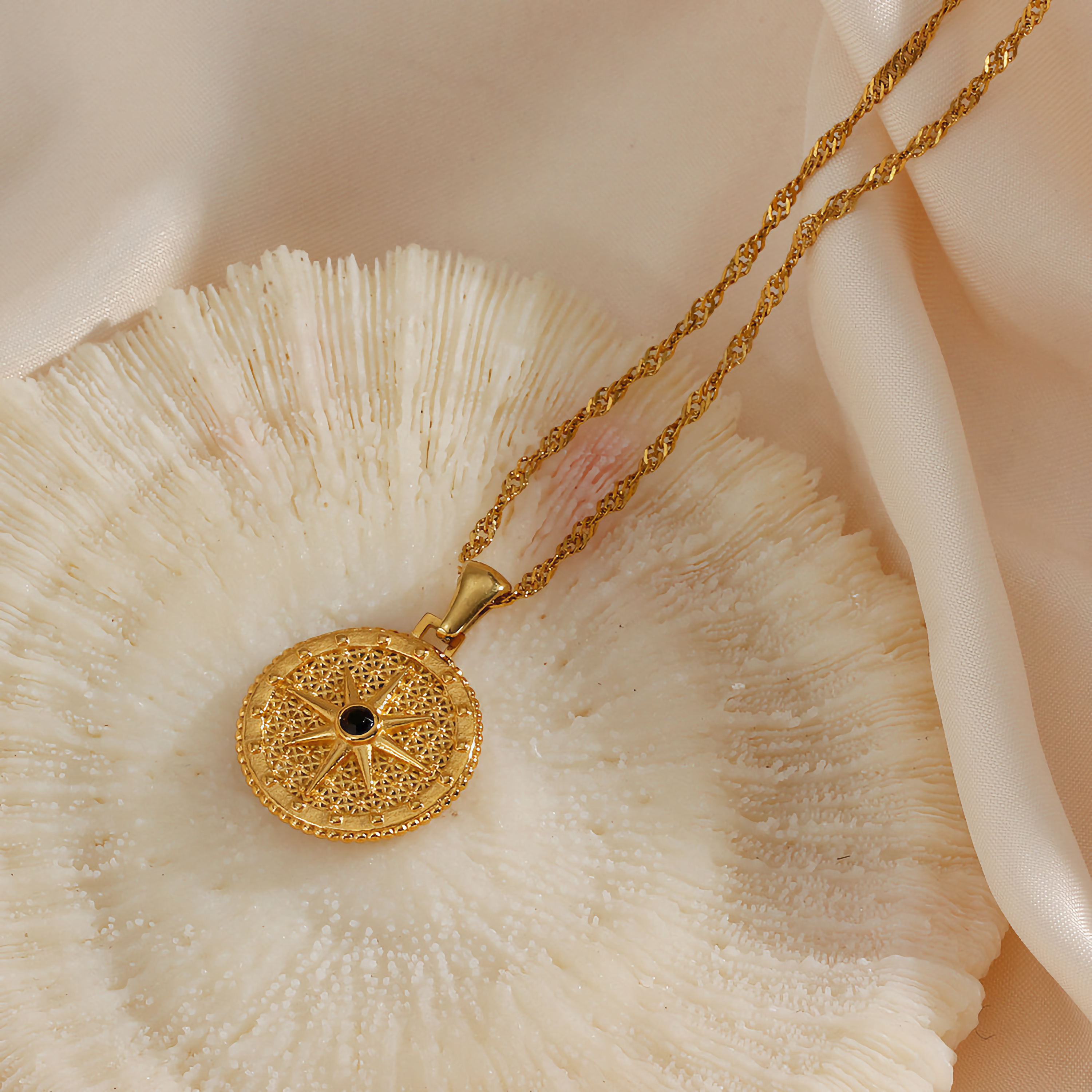 Wanderlust Navigator Necklace