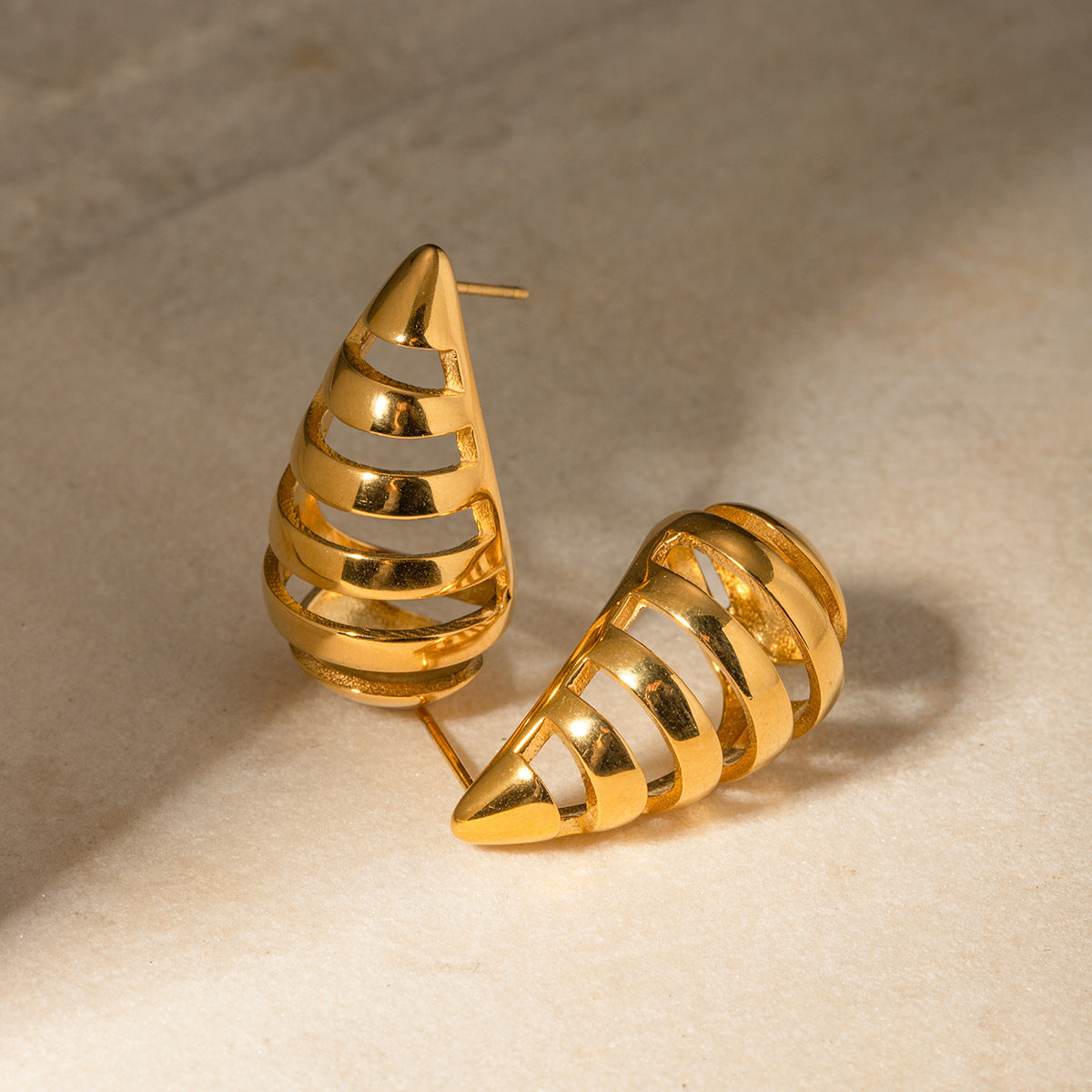 Katrin Statement Teardrop Earrings