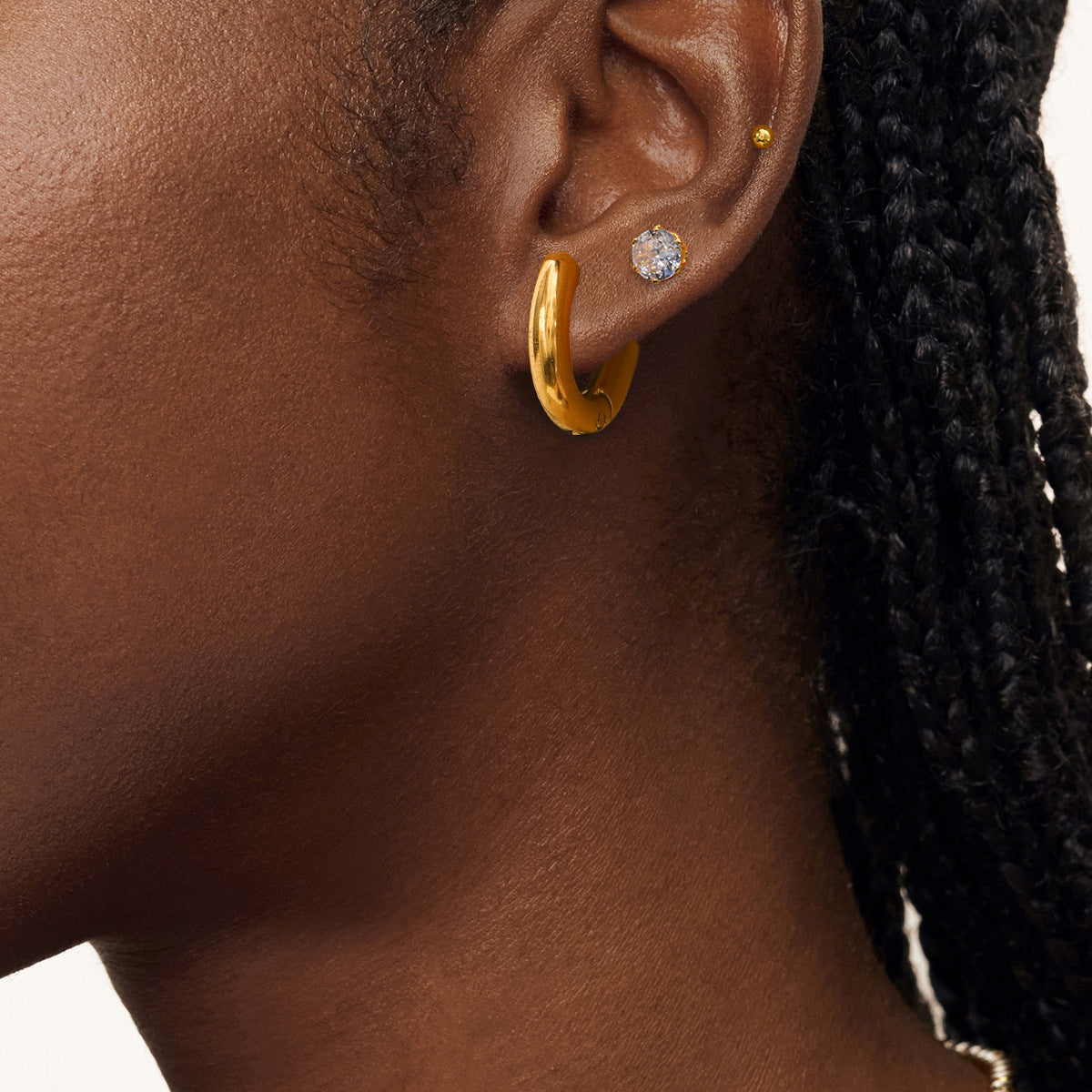 Radiant Trio Earring Set