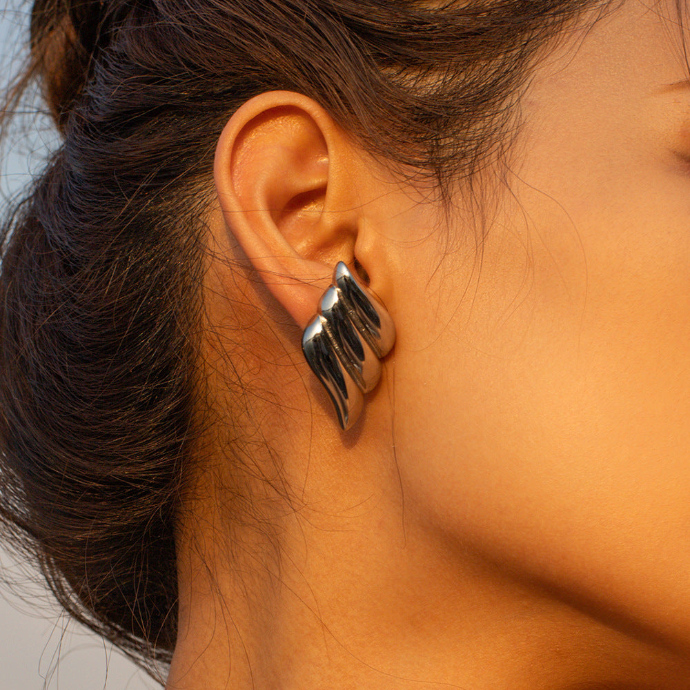 Radiant Gold Hoop Earrings