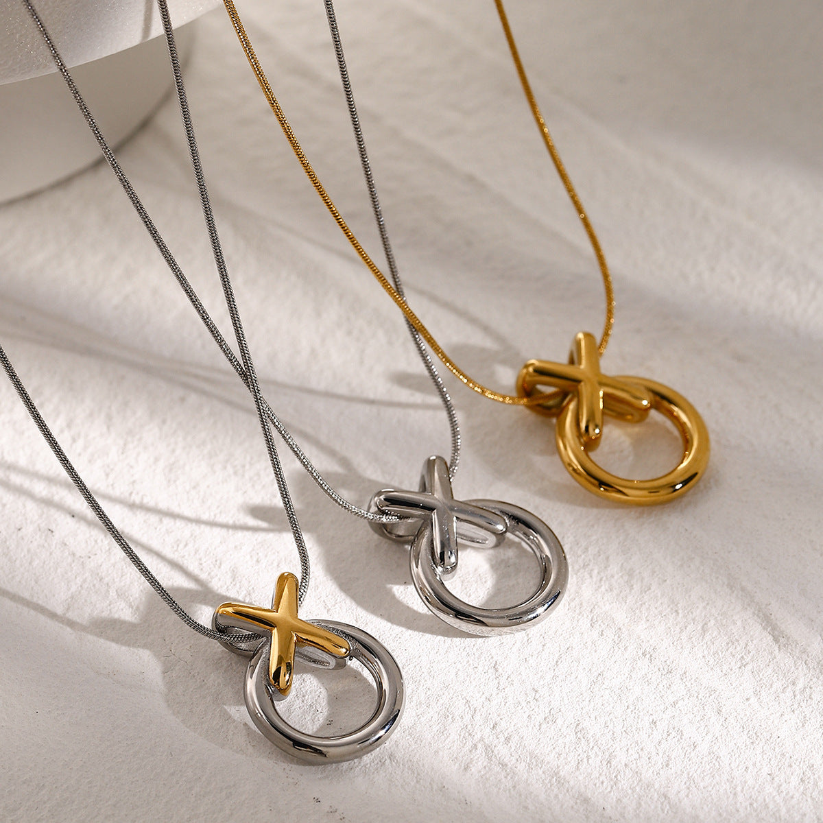 Ethereal Gold Pendant Necklace