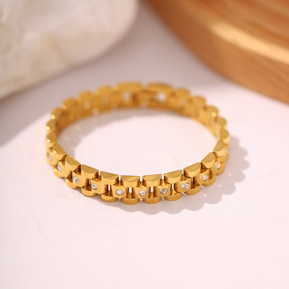 Gladia Gold Diamond Bracelet