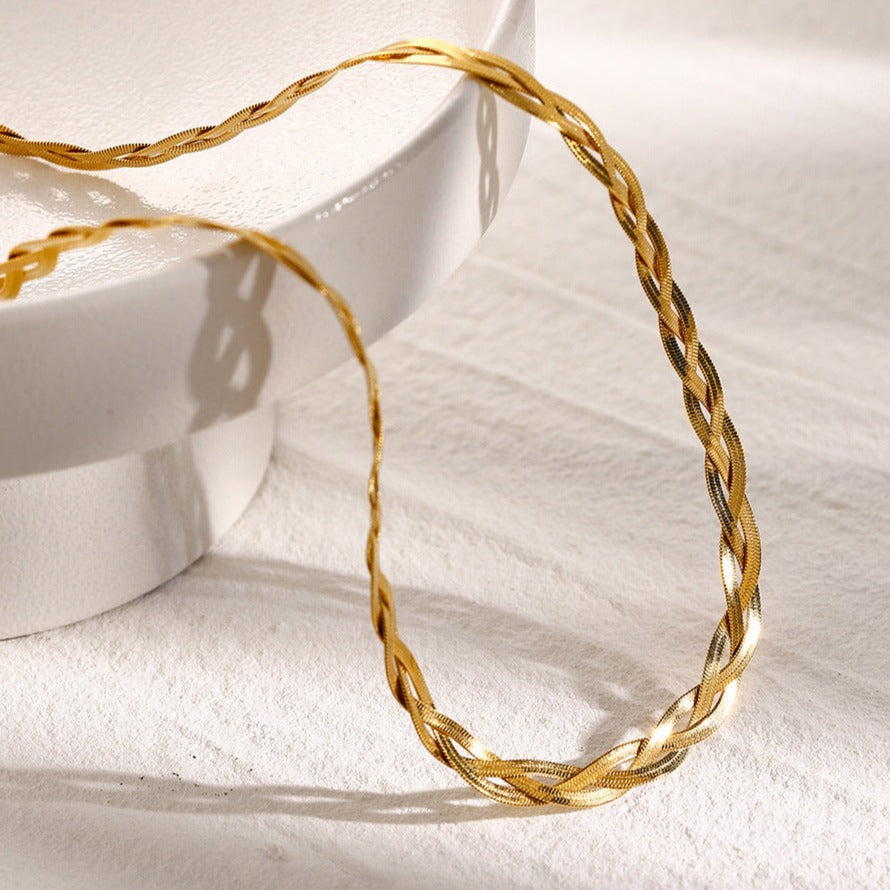 Triple Chain Elegance Necklace