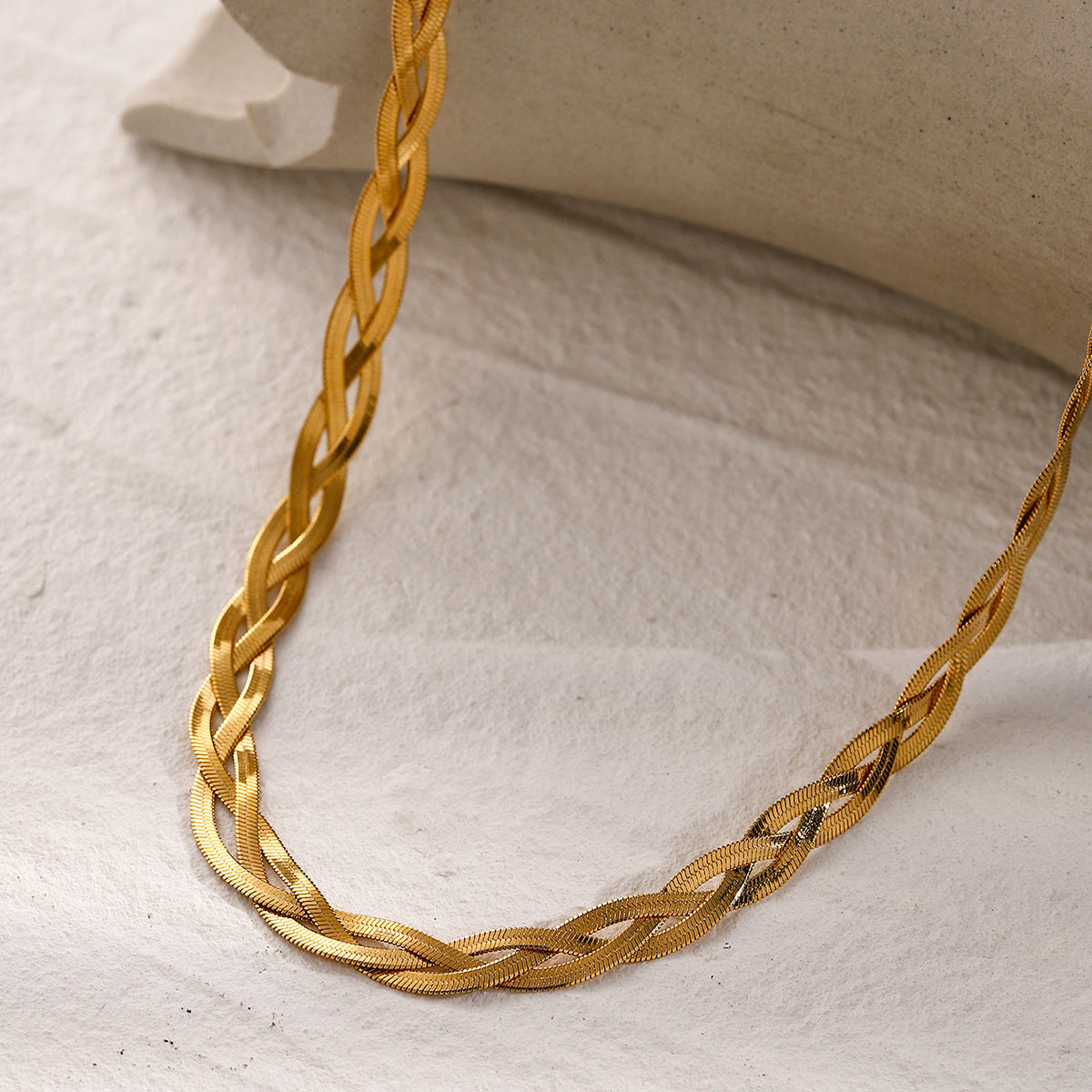 Triple Chain Elegance Necklace