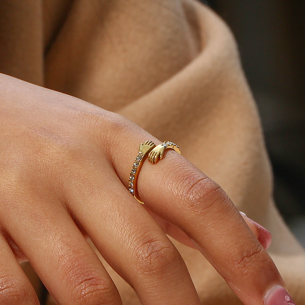 Amaryllis Radiant Gold Ring