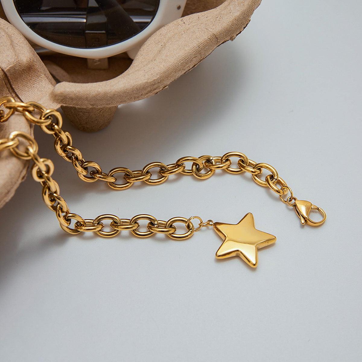 Celestial Radiance Gold Pendant