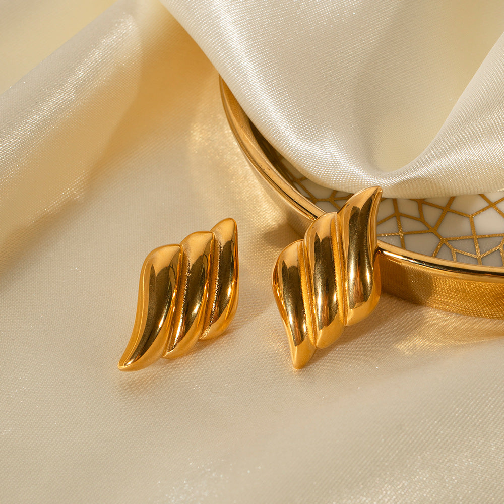 Radiant Gold Hoop Earrings