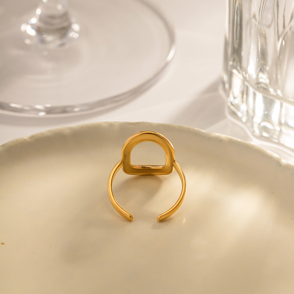 Luxe Gold Band Ring