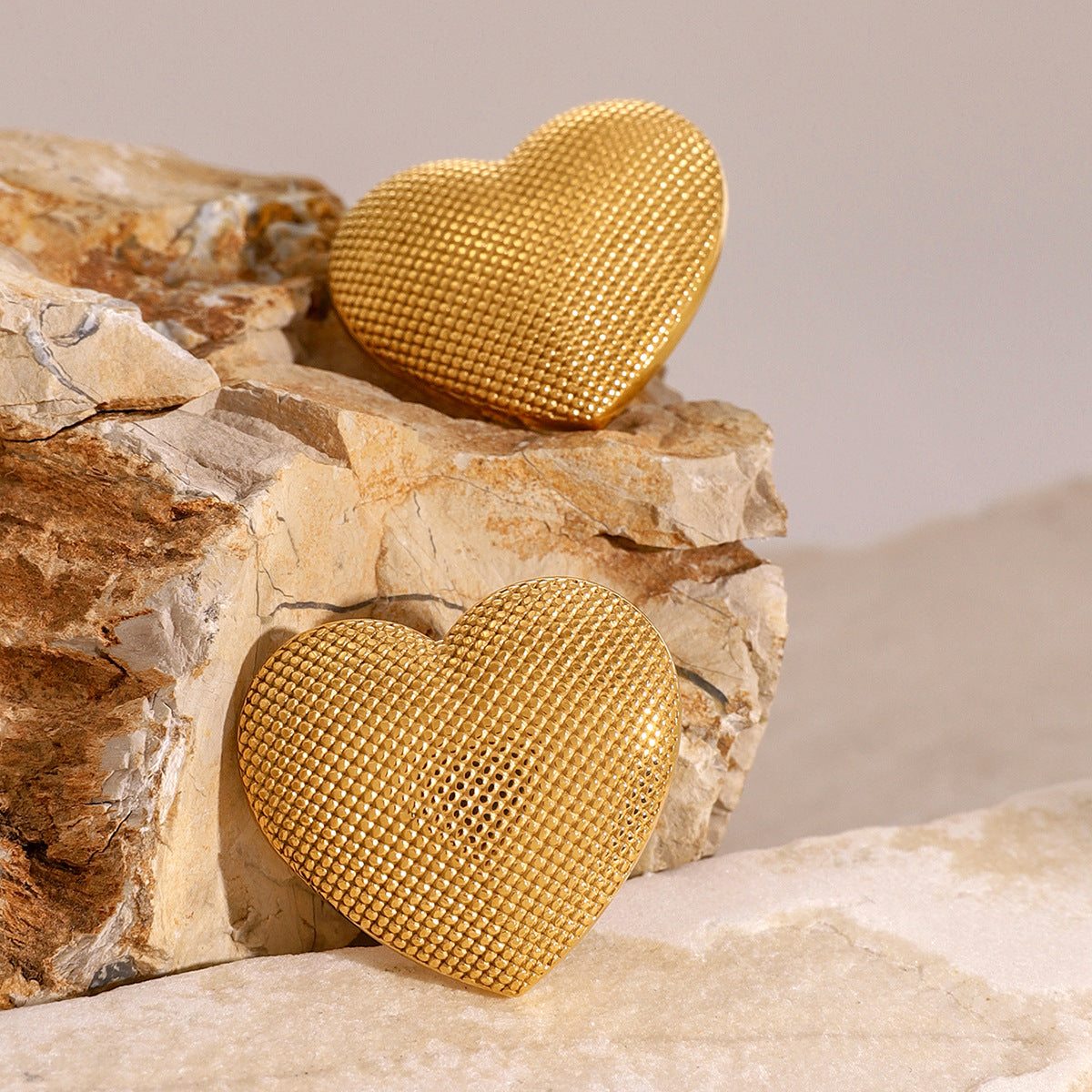 Cecelia Textured Romance Earrings