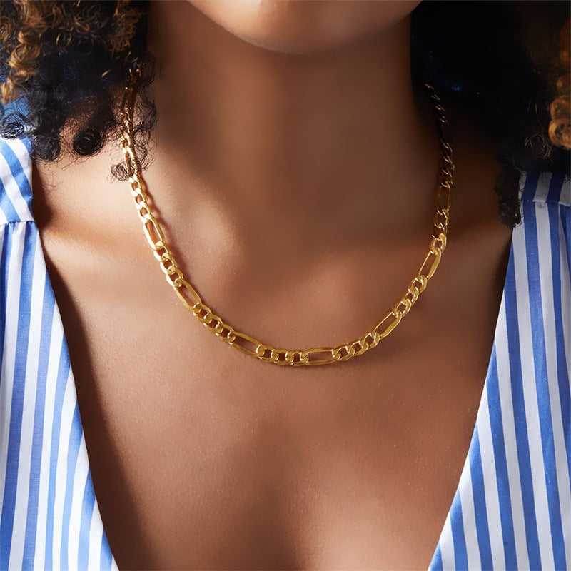 Elegant Woven Gold Chain