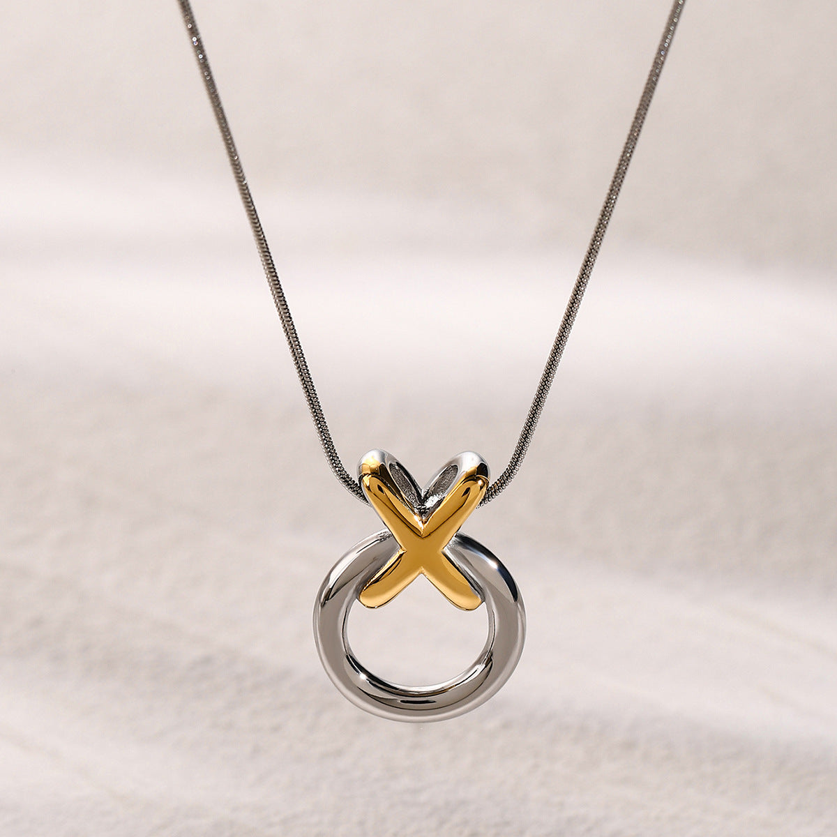 Ethereal Gold Pendant Necklace