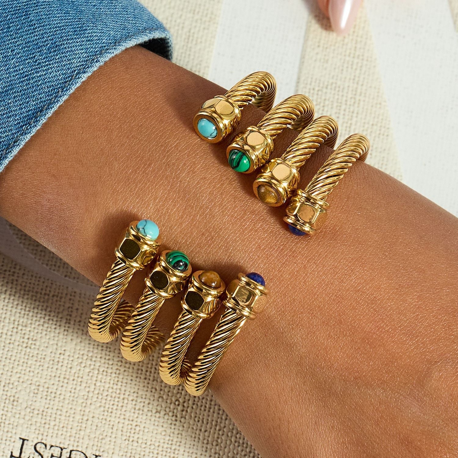 Thea Gemstone Radiance Bracelet