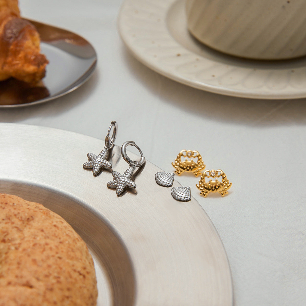 Ocean Breeze Earring Trio