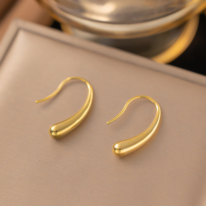 Tina Gold Twist Earrings