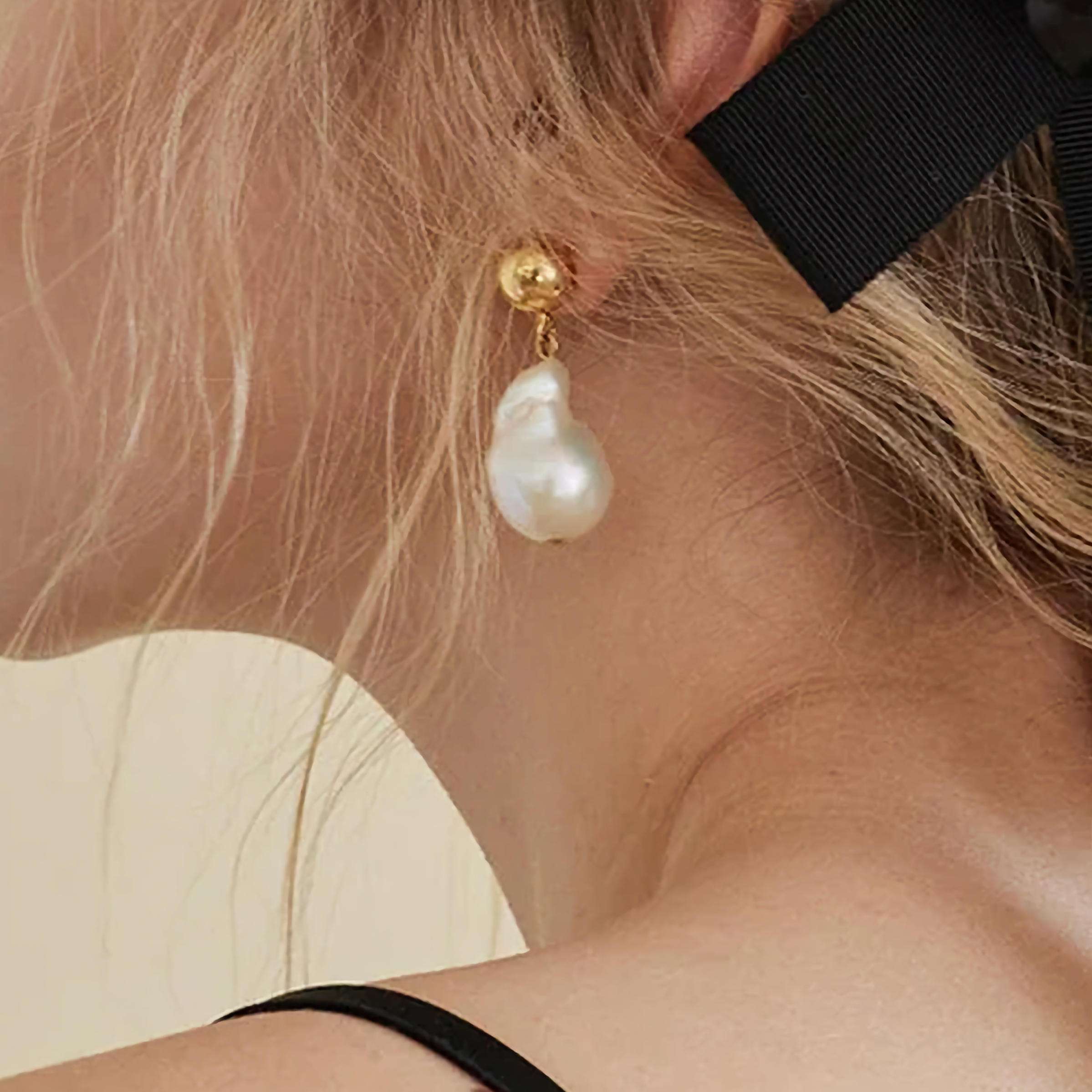 Elegant Pearl Drop Earrings