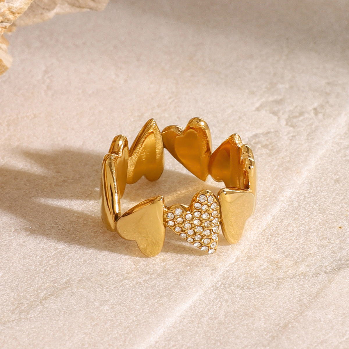Celestial Heart Diamond Ring