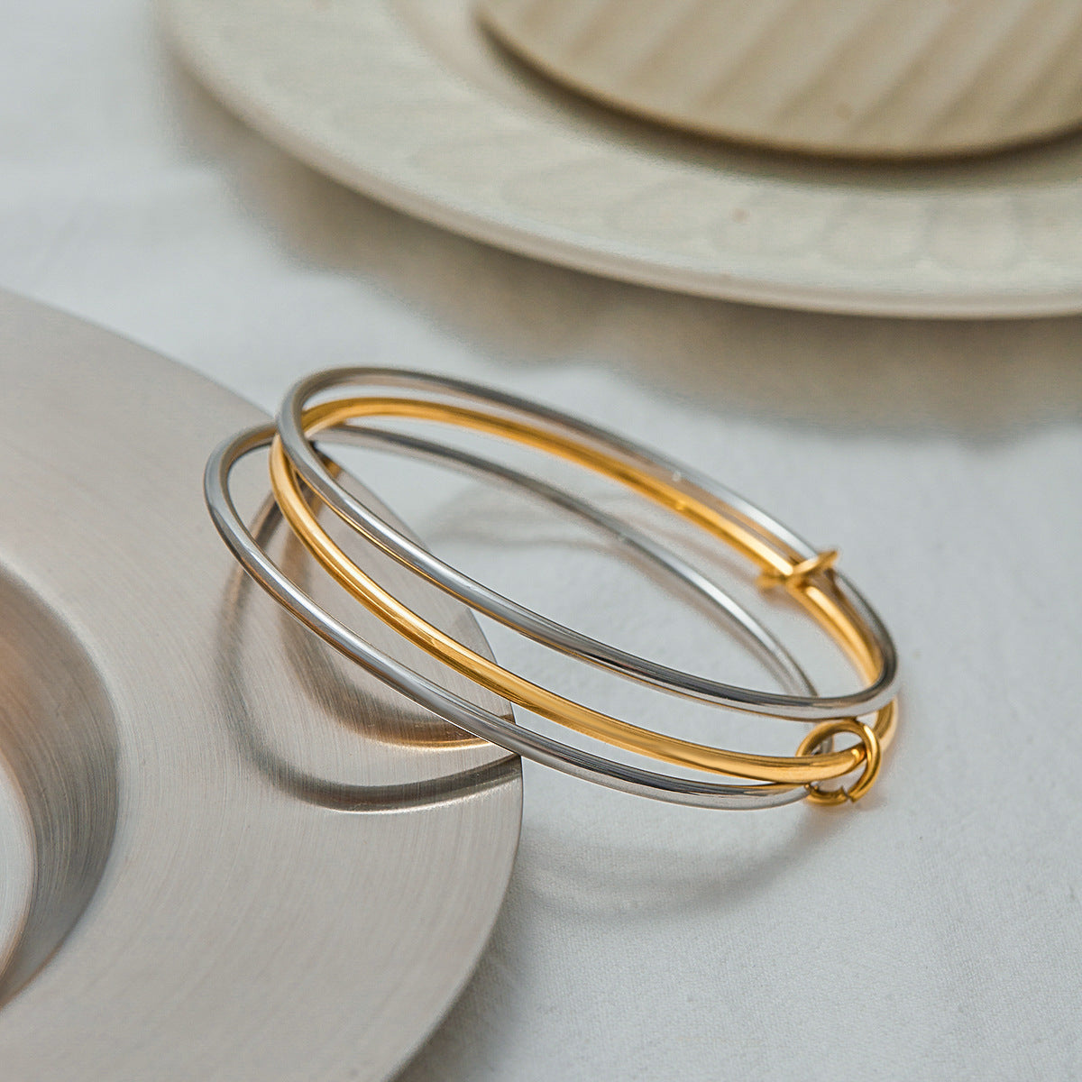 Romina Layered Bangle Bracelet