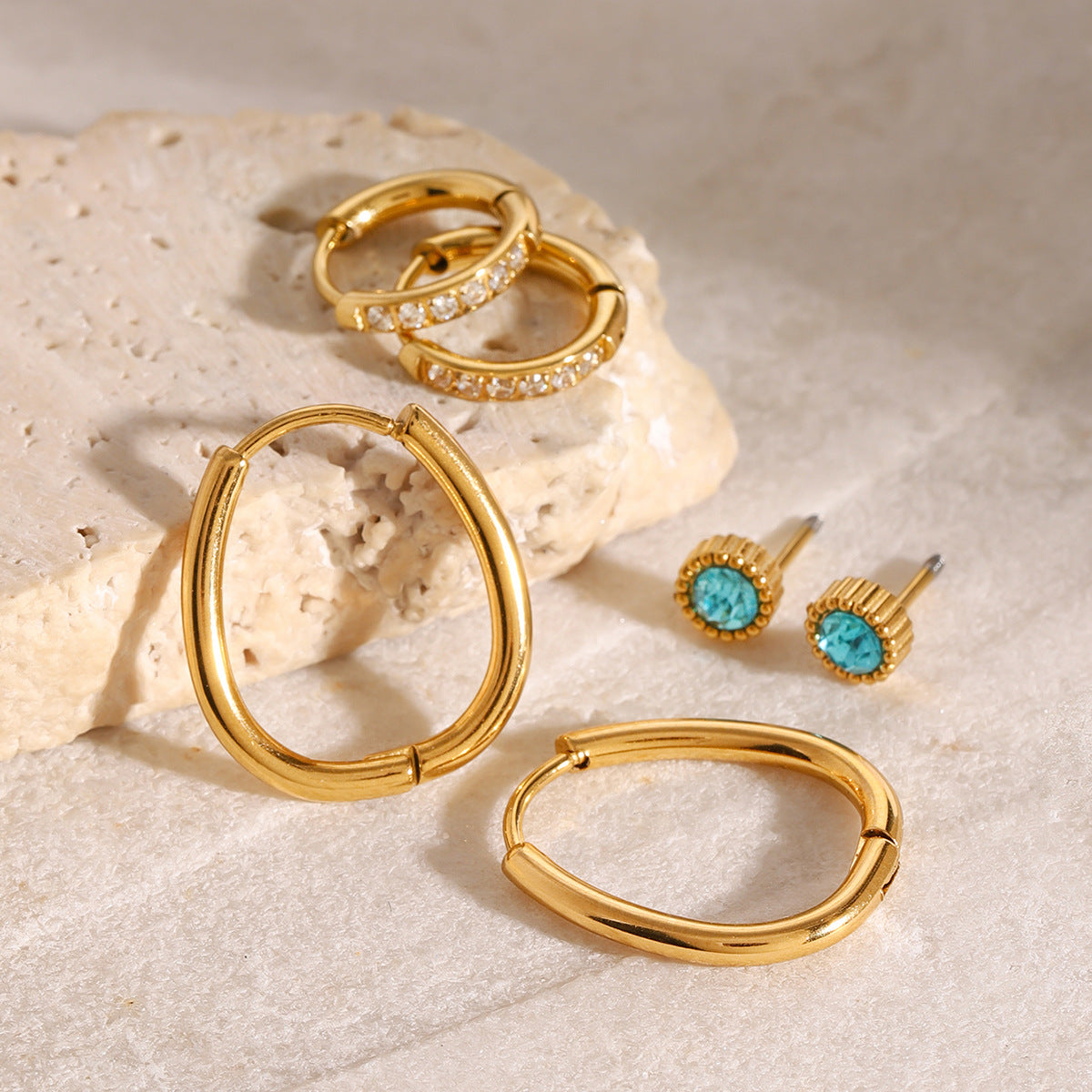 Kylie Versatile Earring Set