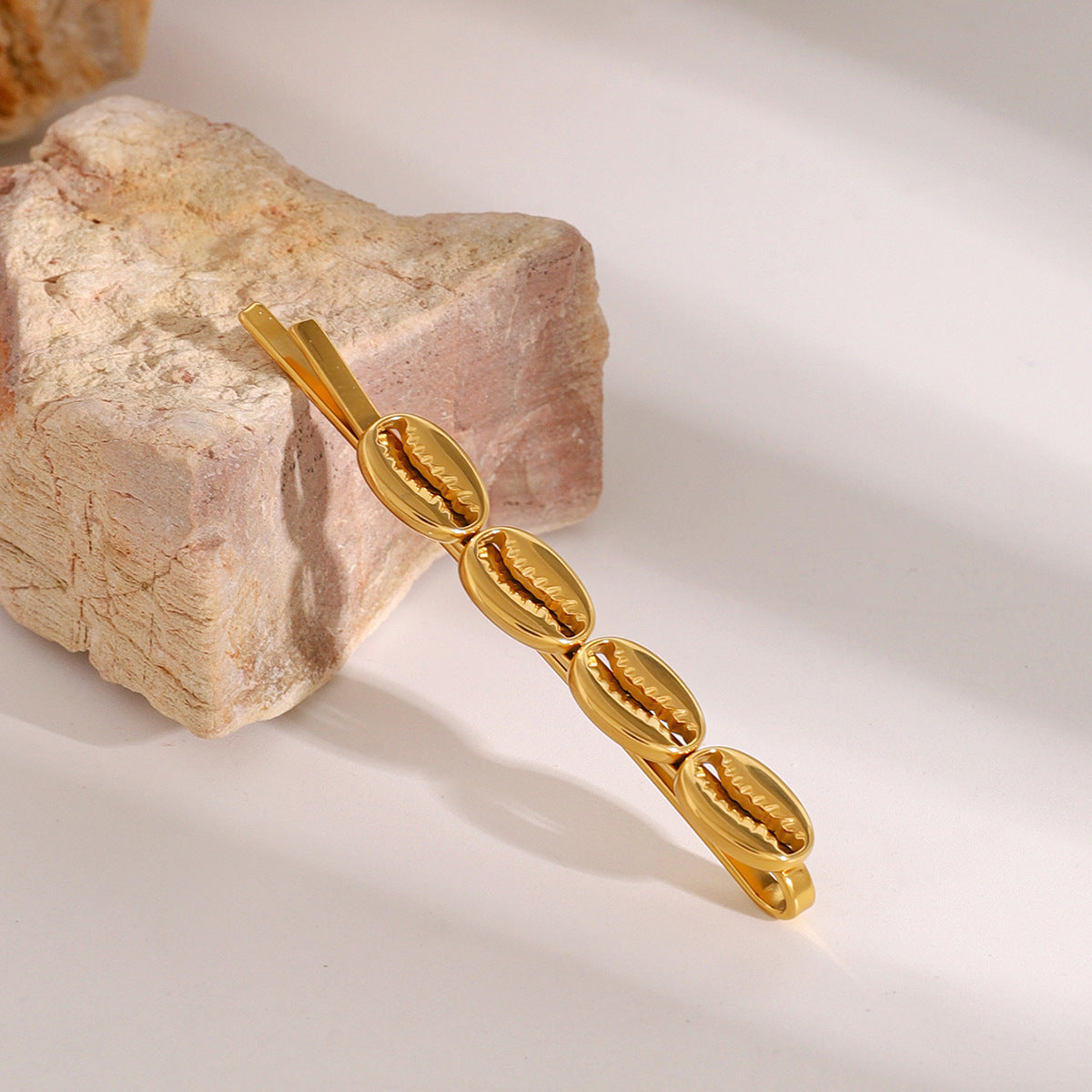Golden Bean Hair Pin