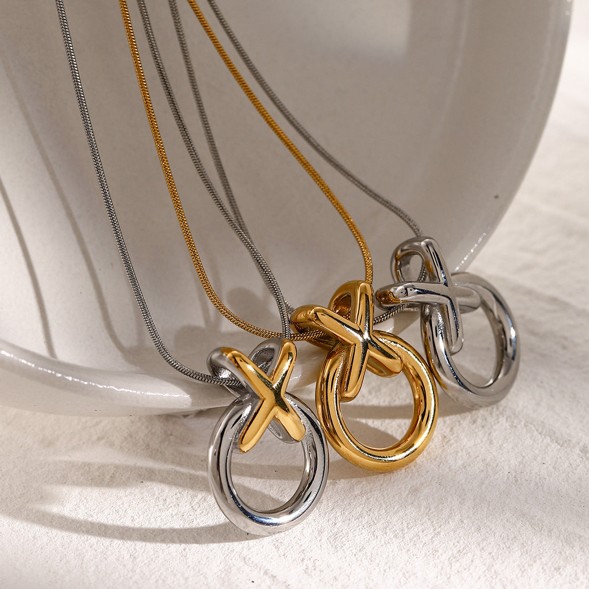 Ethereal Gold Pendant Necklace