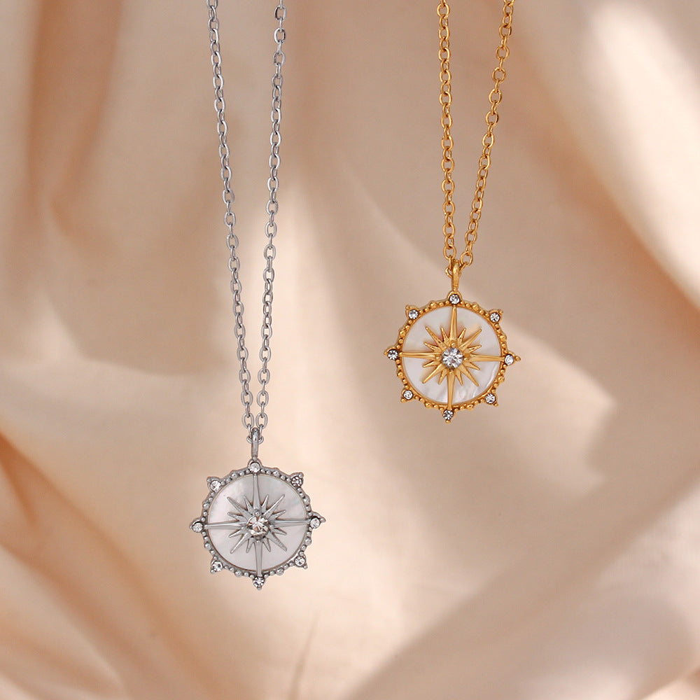 Celestial Navigator Gold Necklace