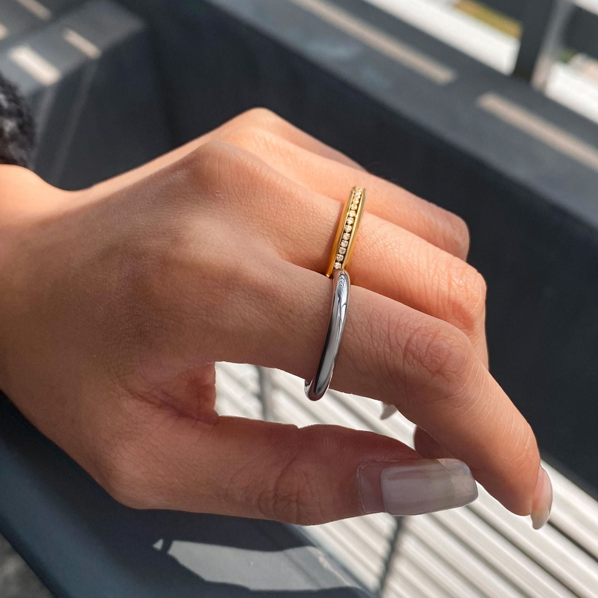 Harmony Duo Ring Set