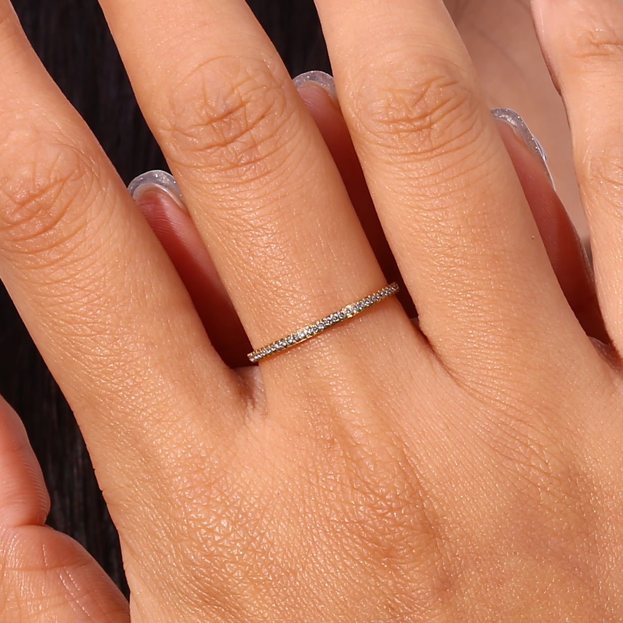 Sparkling Nova Gold Ring