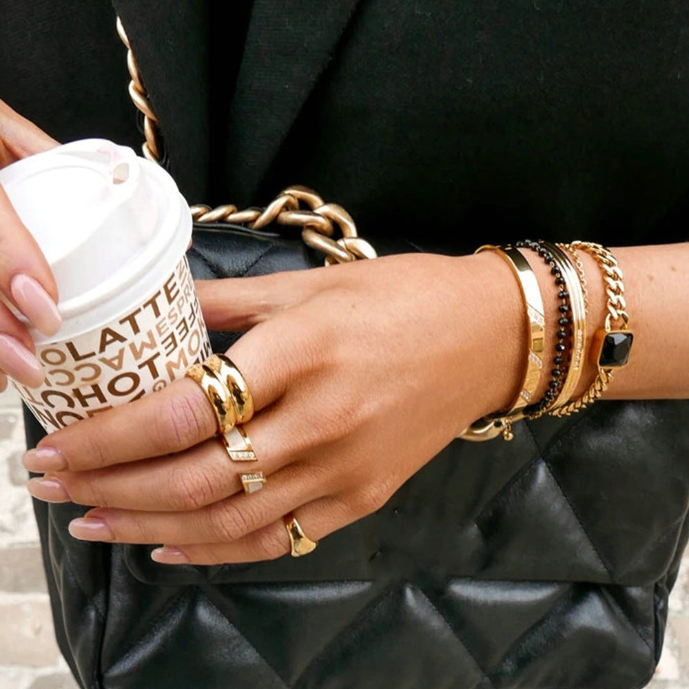 Luxe Double Band Ring