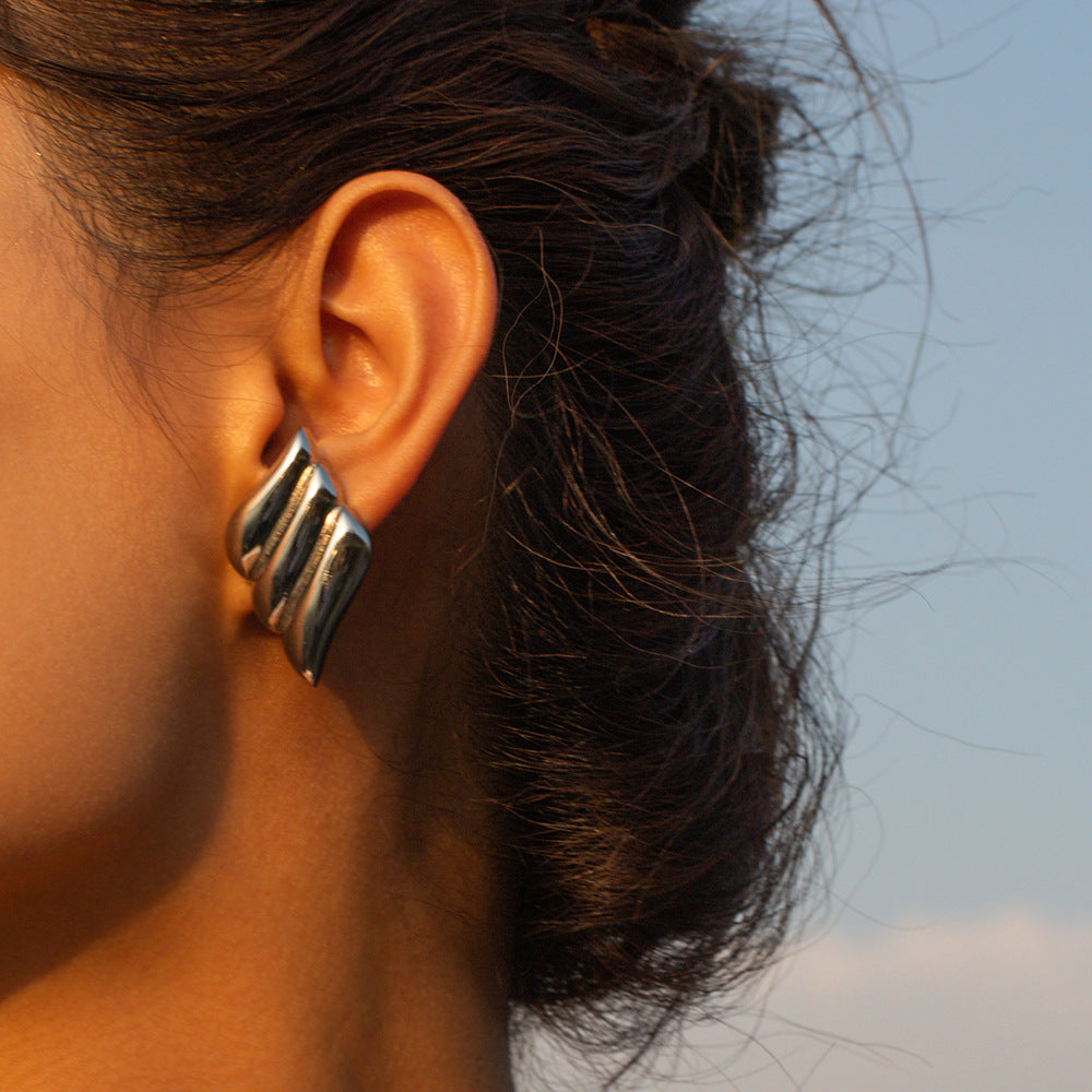 Radiant Gold Hoop Earrings