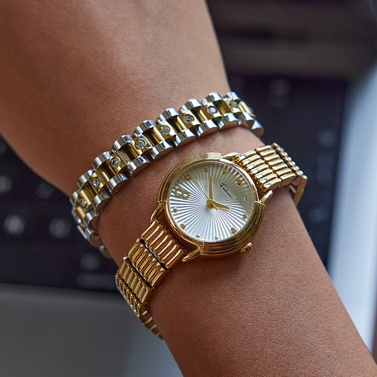 Gladia Gold Diamond Bracelet
