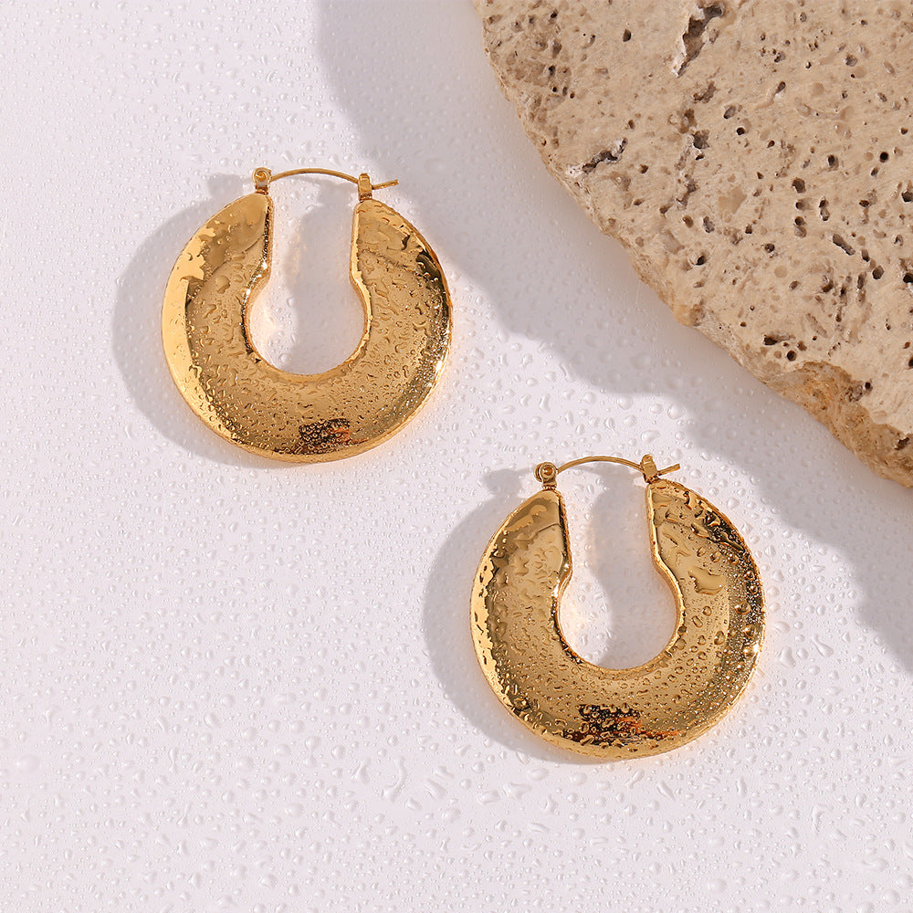 Statement Chunky Gold Hoops