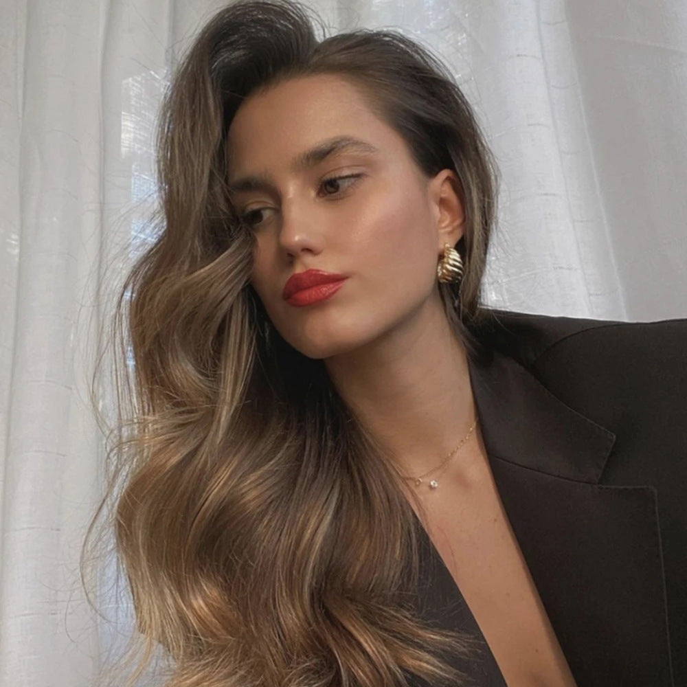 Lina Dazzle Gold Earrings