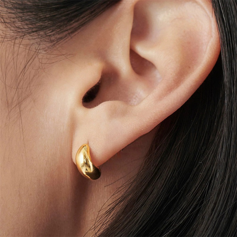Celeste Timeless Gold Hoops