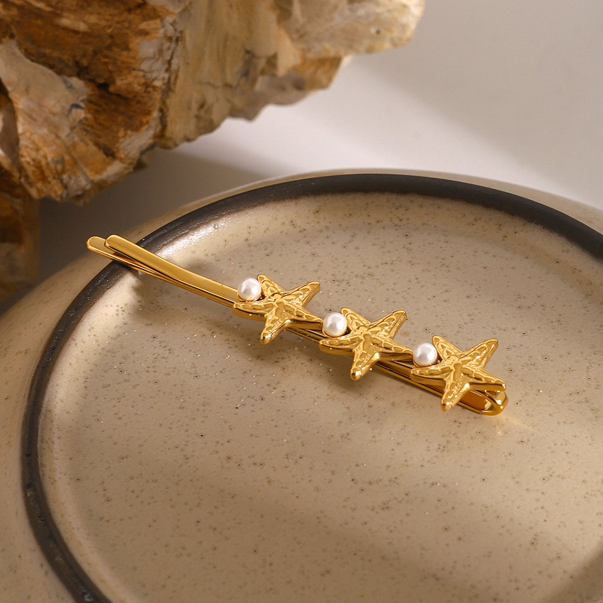 Seastar Pearl Hair Pin