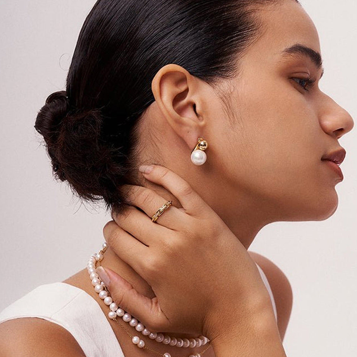 Nautica Pearl Drop Earrings