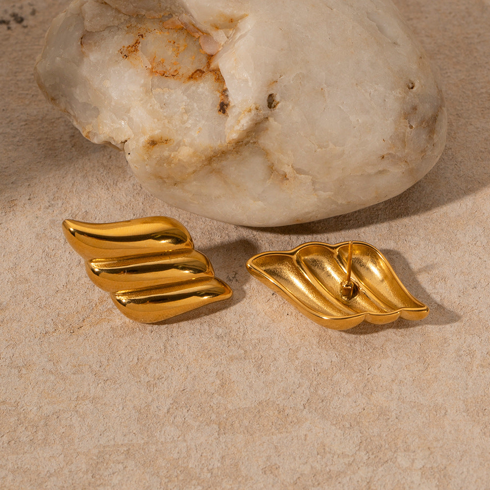 Radiant Gold Hoop Earrings