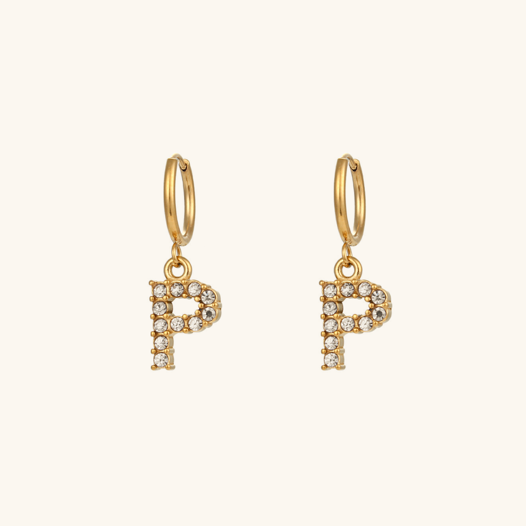 Bespoke Initial Charm Earrings