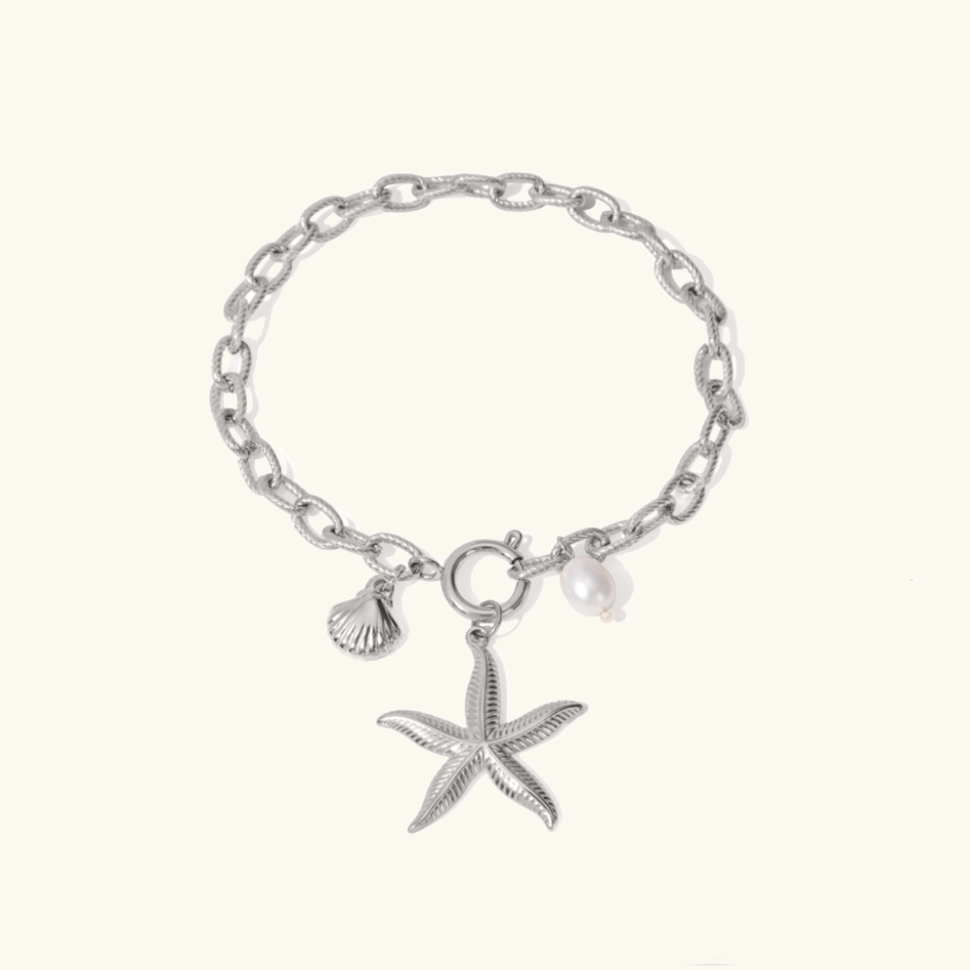 Ocean's Embrace Pearl Bracelet