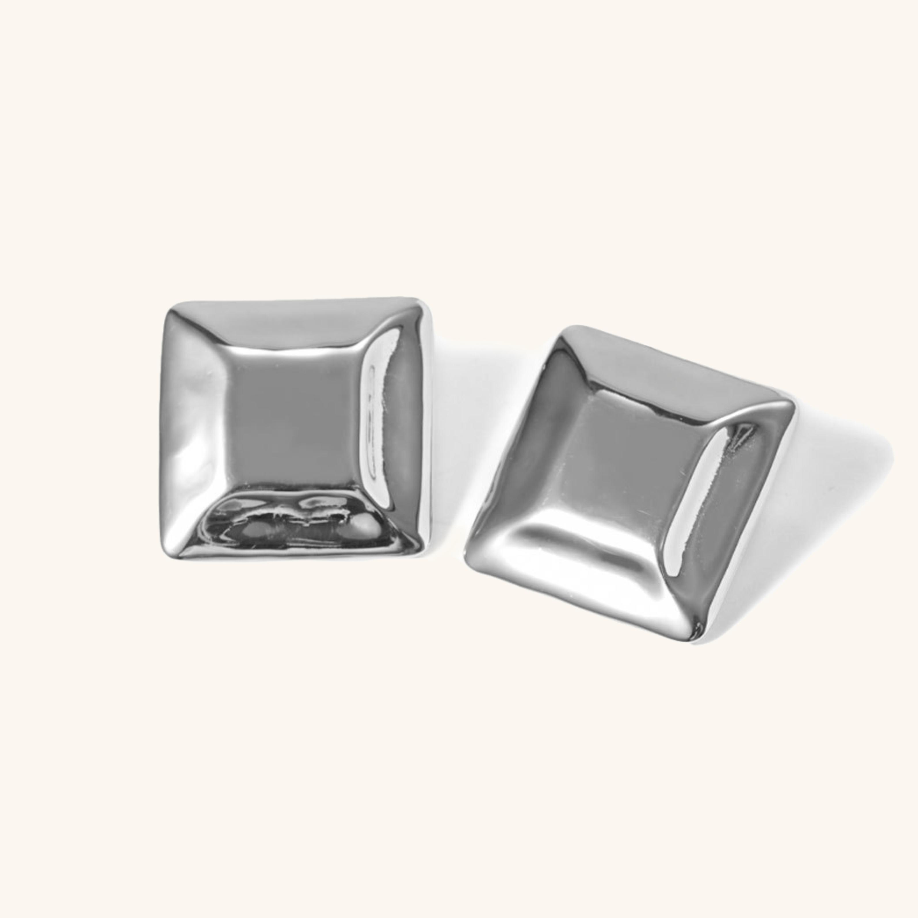 Sculpted Pillow Earrings