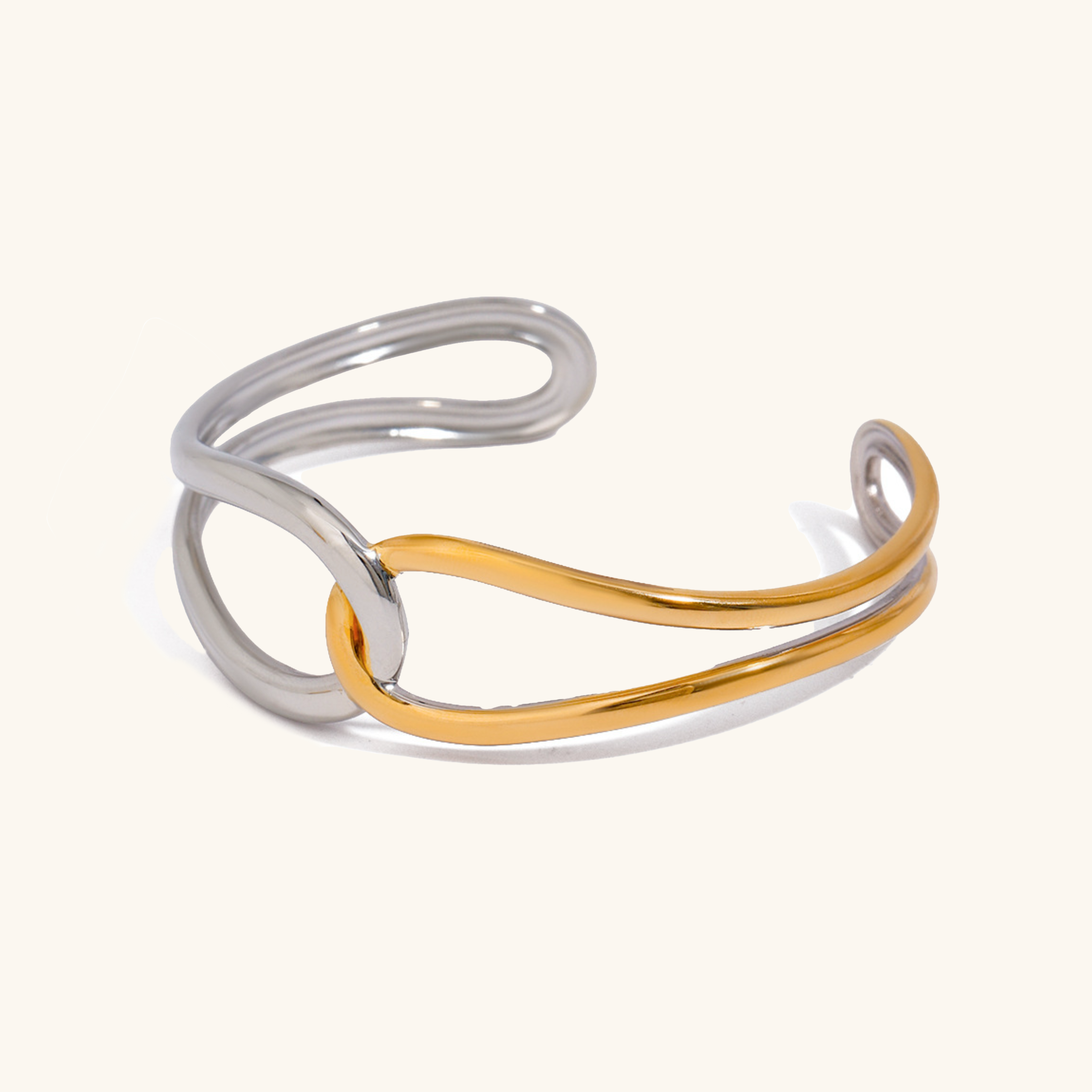 Luxe Gold Harmony Bangle