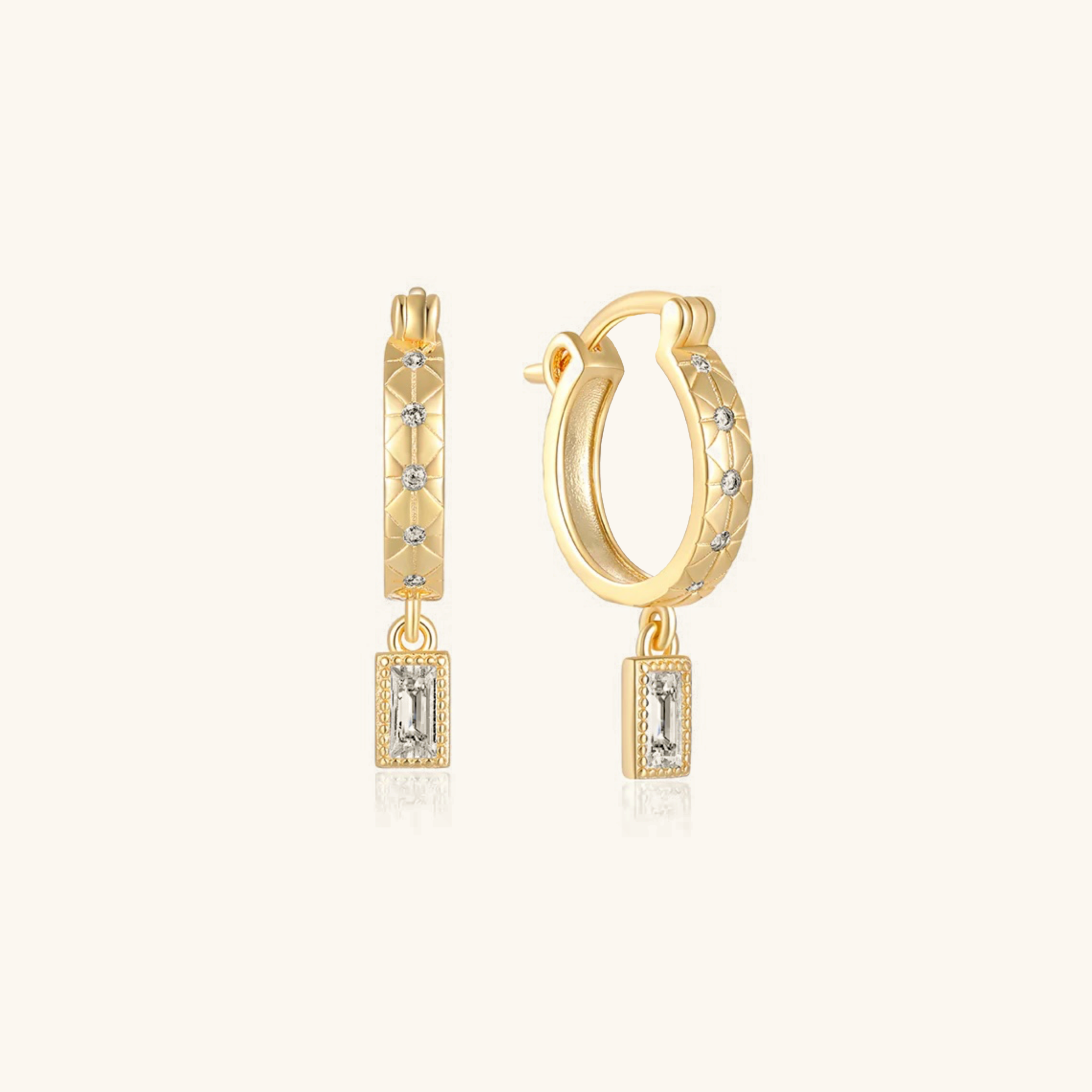 Cassidy Sparkle Hoops