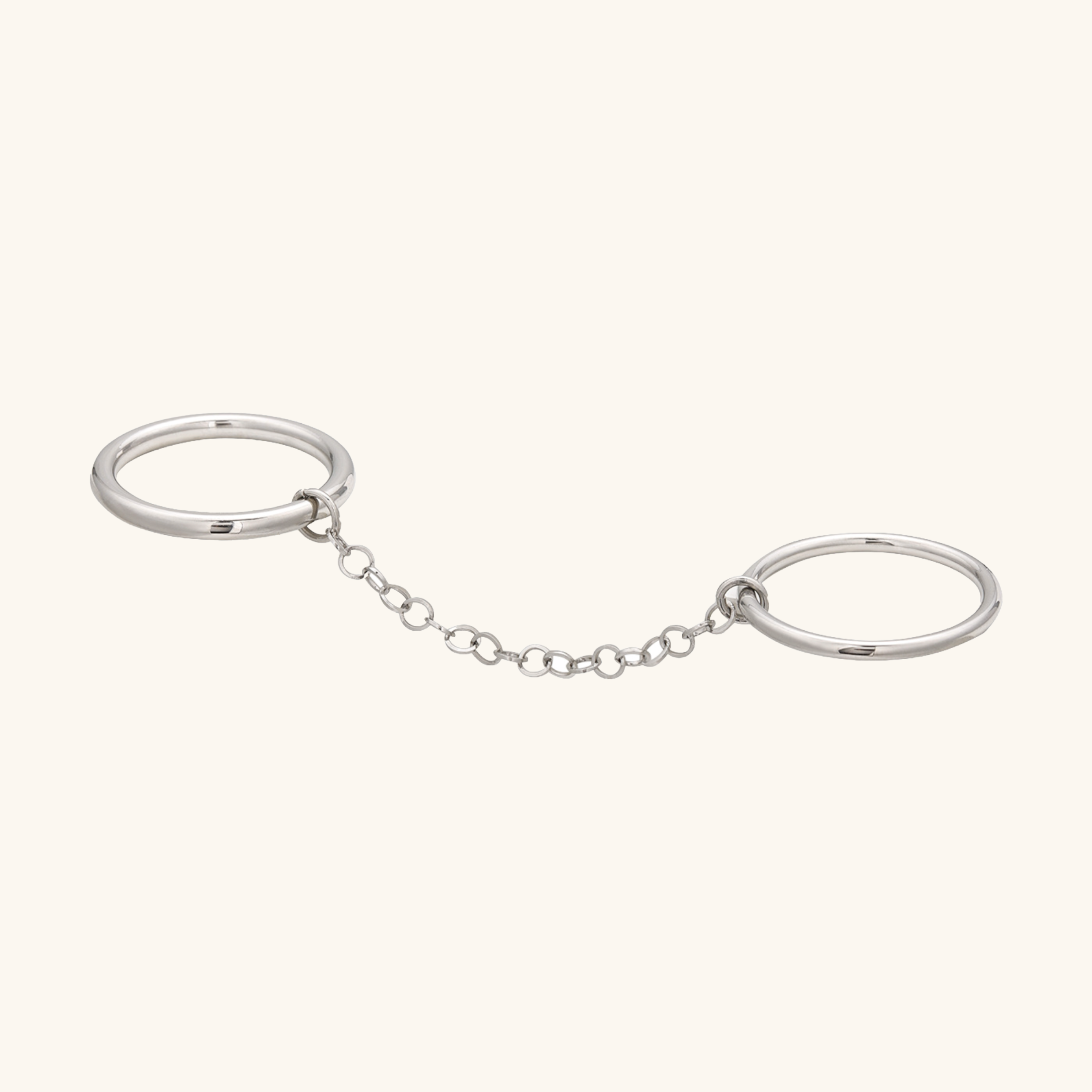 The Dainty Chain Stacked Ring