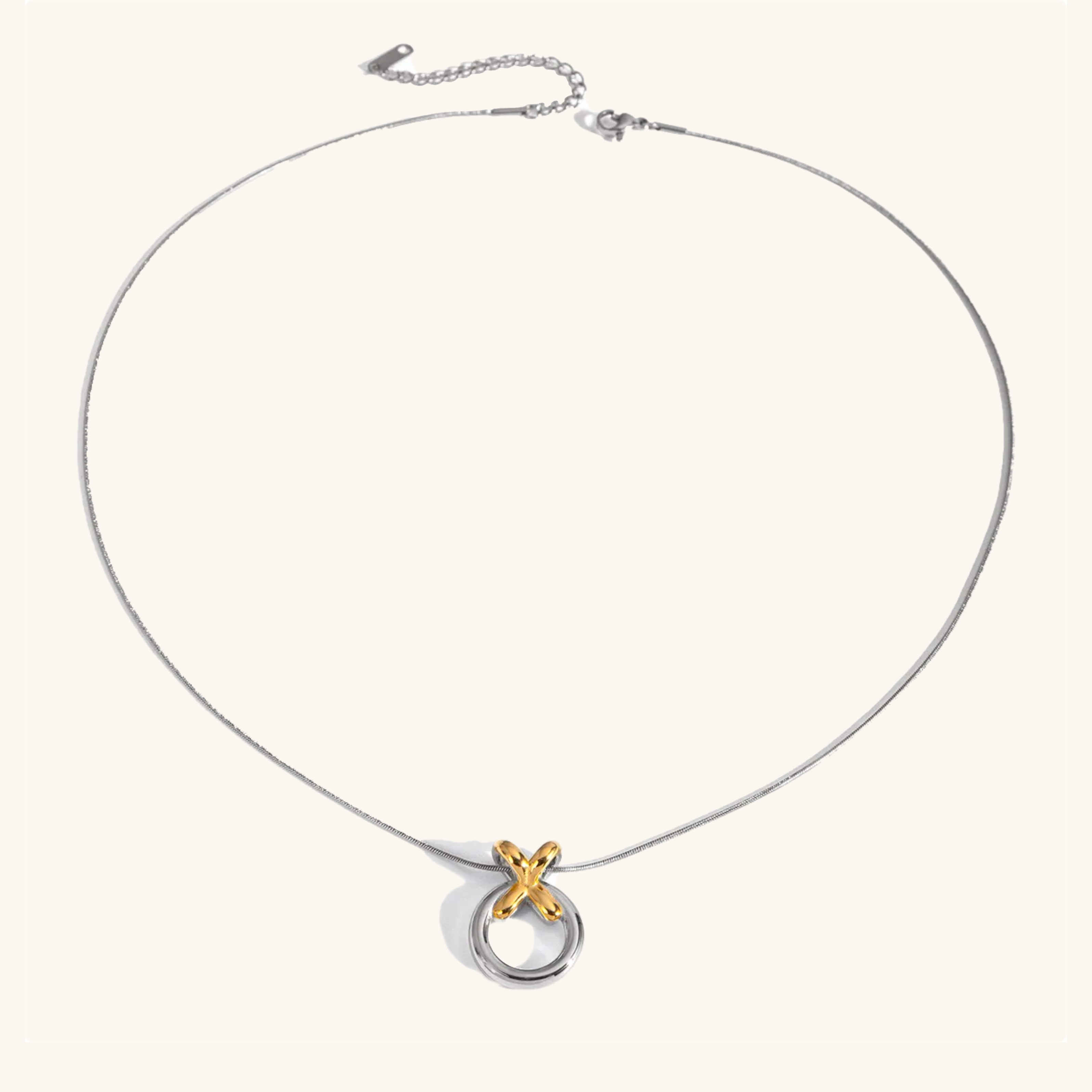 Ethereal Gold Pendant Necklace