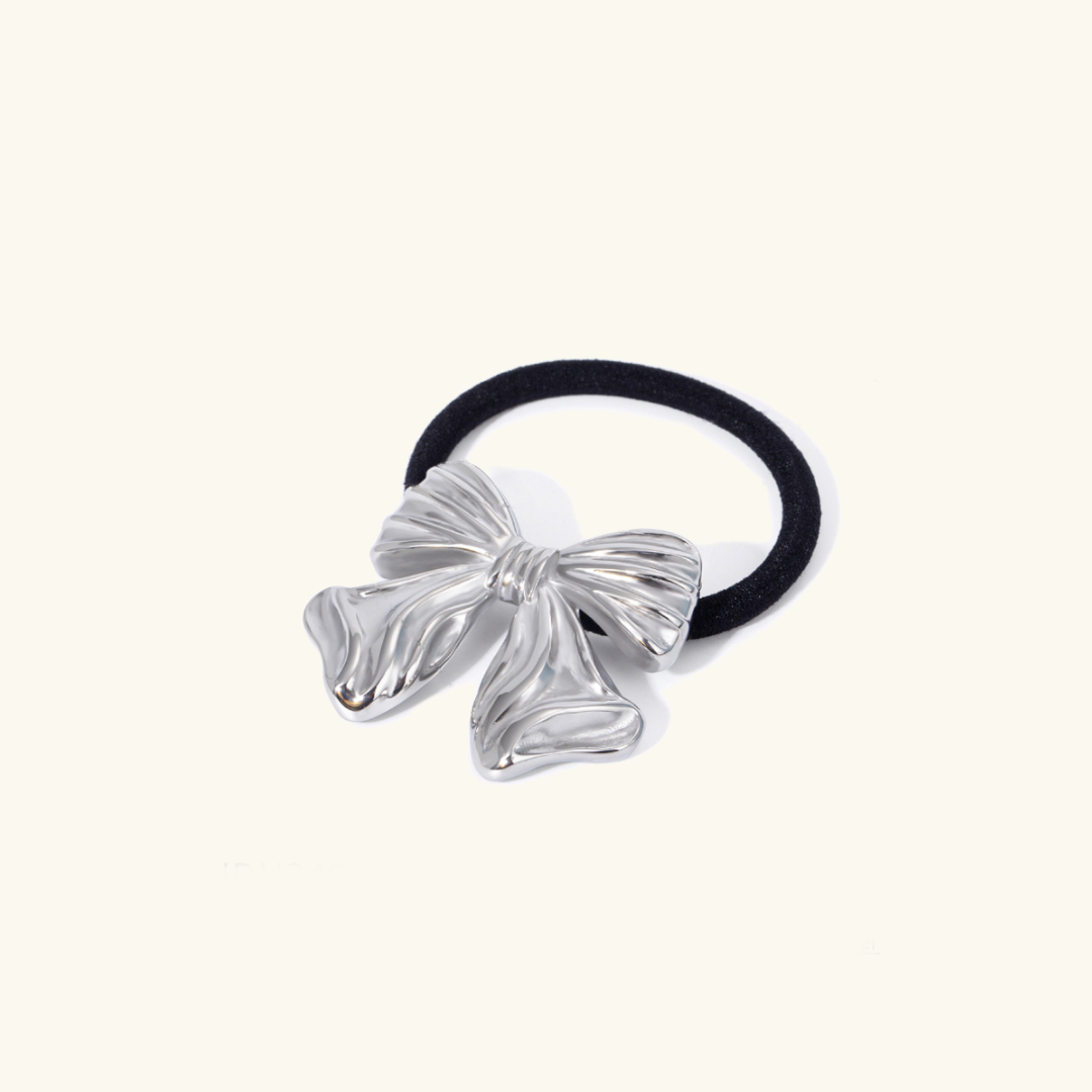 Golden Bow Hair Cuff